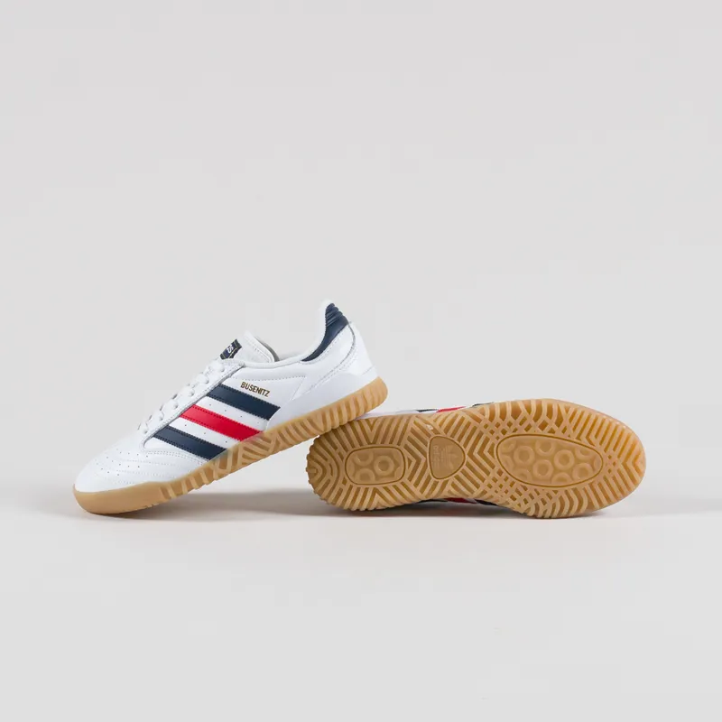 Adidas Skateboarding Busenitz Indoor Super Shoes FTWR White-3