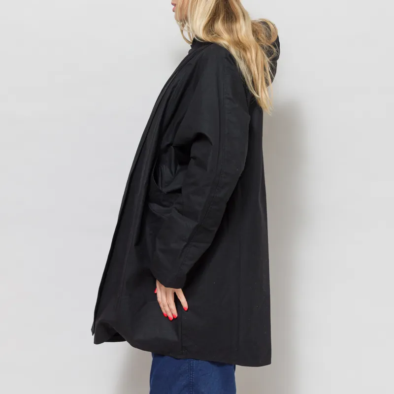 Kate Sheridan Womens Batwing Coat Black-3