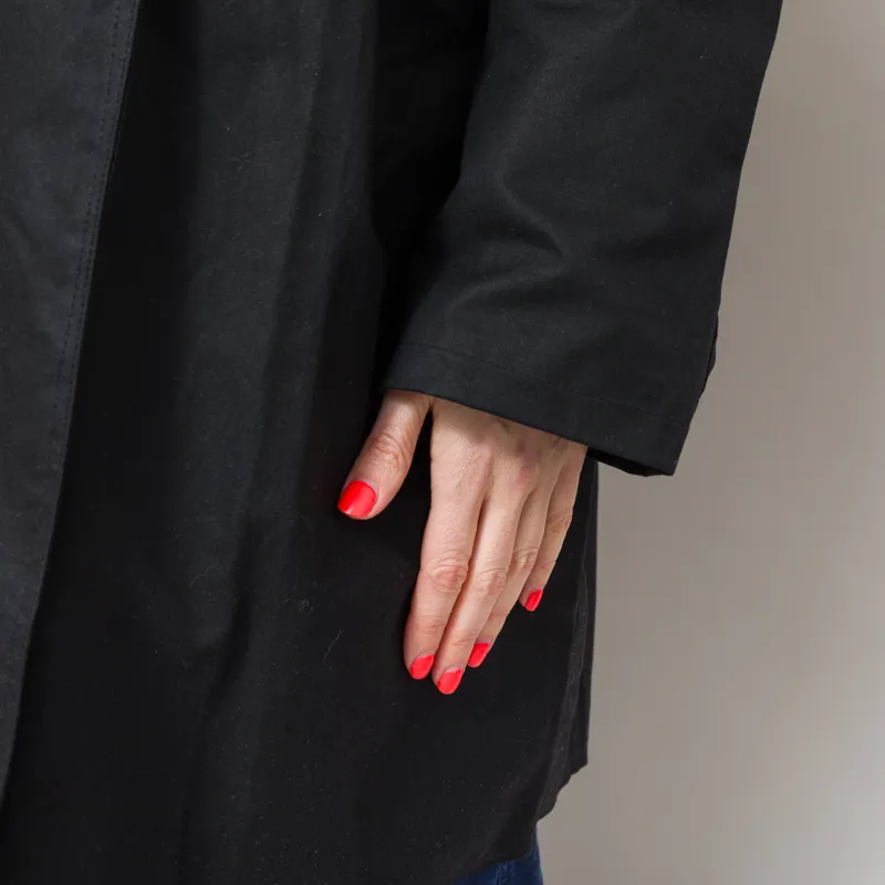 Kate Sheridan Womens Batwing Coat Black-9