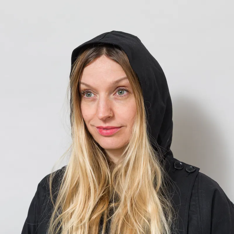 Kate Sheridan Womens Batwing Coat Black-6