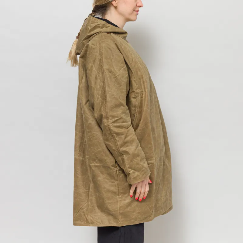 Kate Sheridan Womens Batwing Coat Sand Black-6