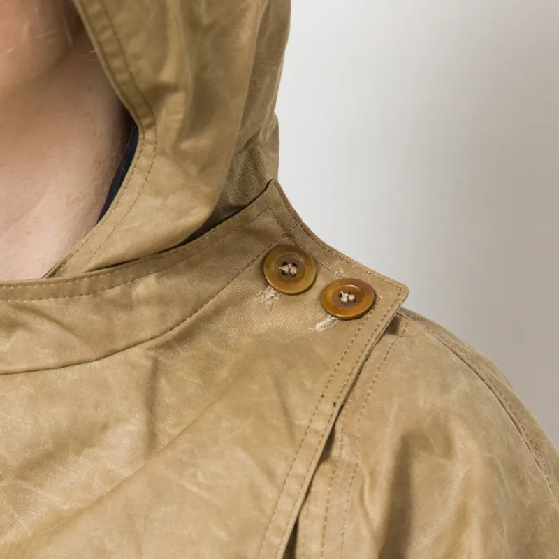 Kate Sheridan Womens Batwing Coat Sand Black-8