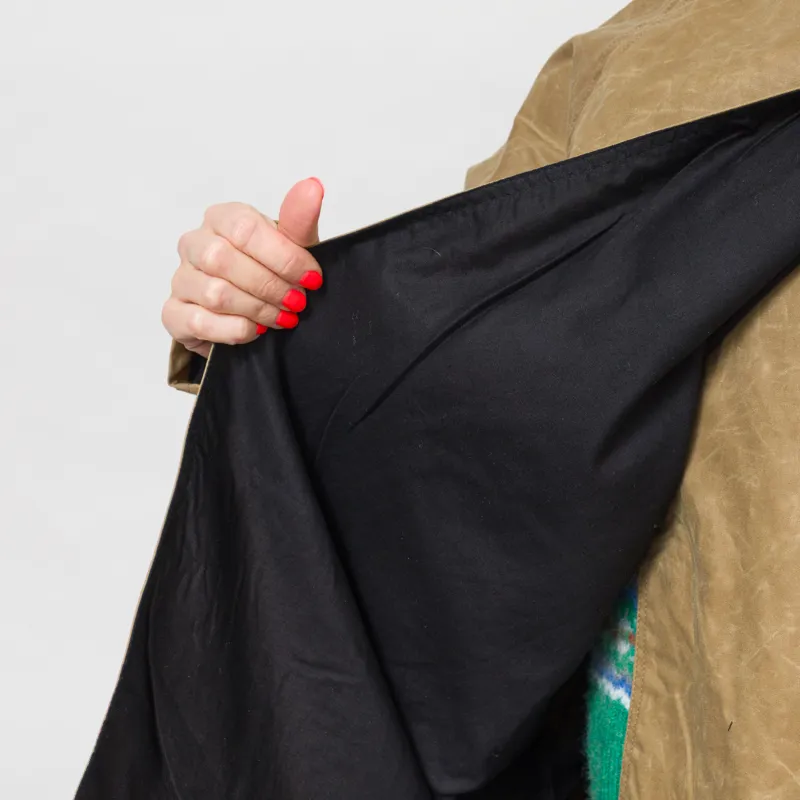 Kate Sheridan Womens Batwing Coat Sand Black-11