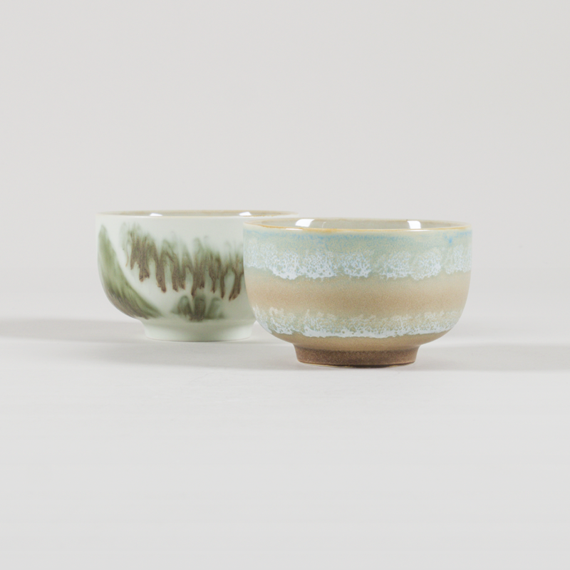 HKLIVING 70s Ceramics Noodle Bowls Dada 4 Pack-3