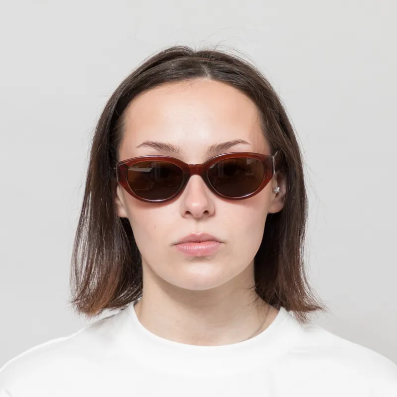 A.Kjaerbede Womens Winnie Sunglasses Brown-1