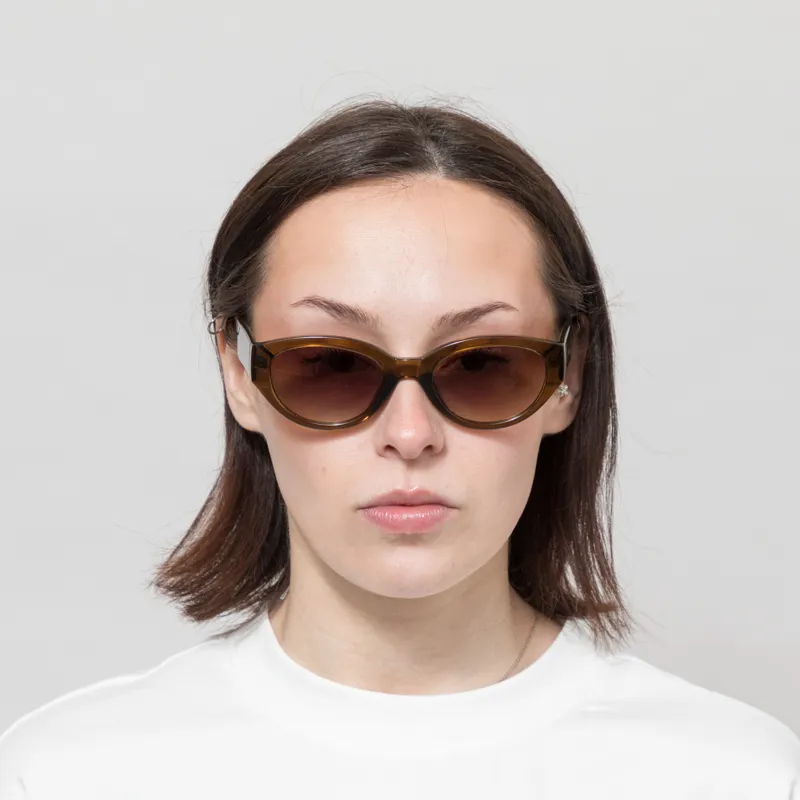 A.Kjaerbede Womens Winnie Sunglasses Smoke Transparent-1