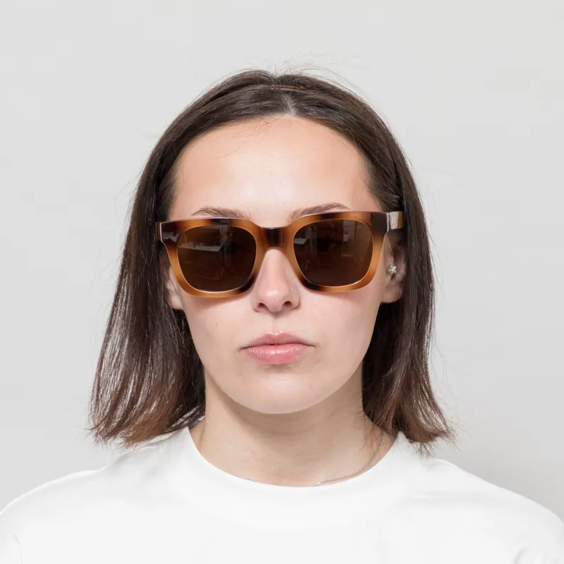 A.Kjaerbede Womens Nancy Sunglasses Demi Brown-1