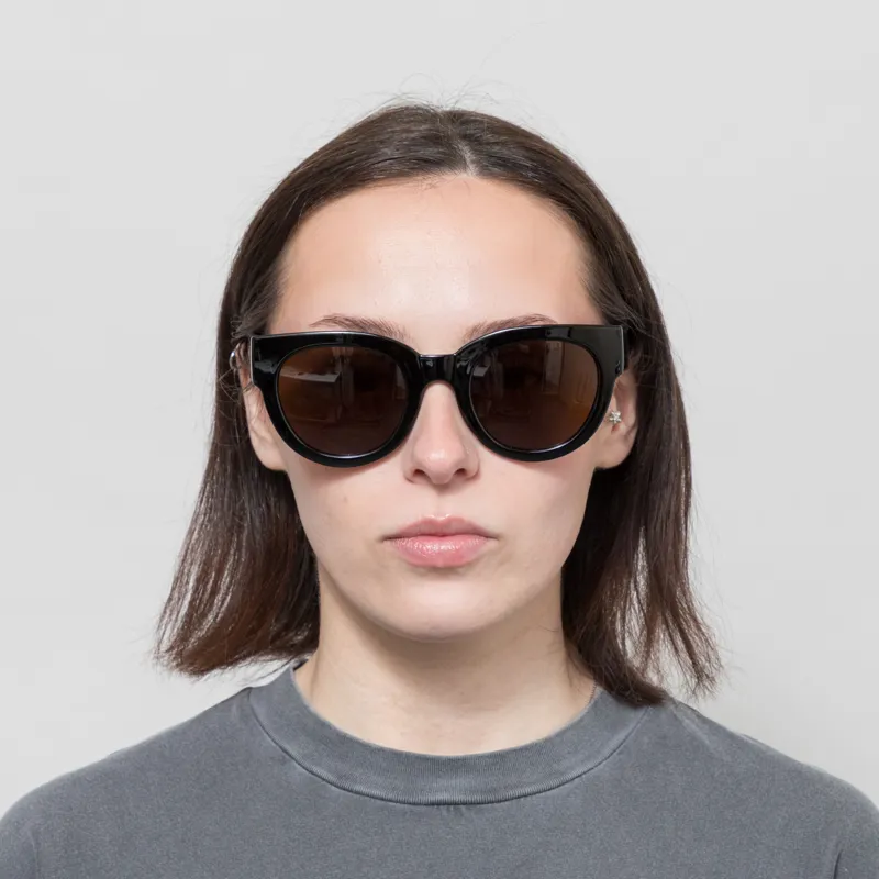 A.Kjaerbede Womens Lilly Sunglasses Black-1