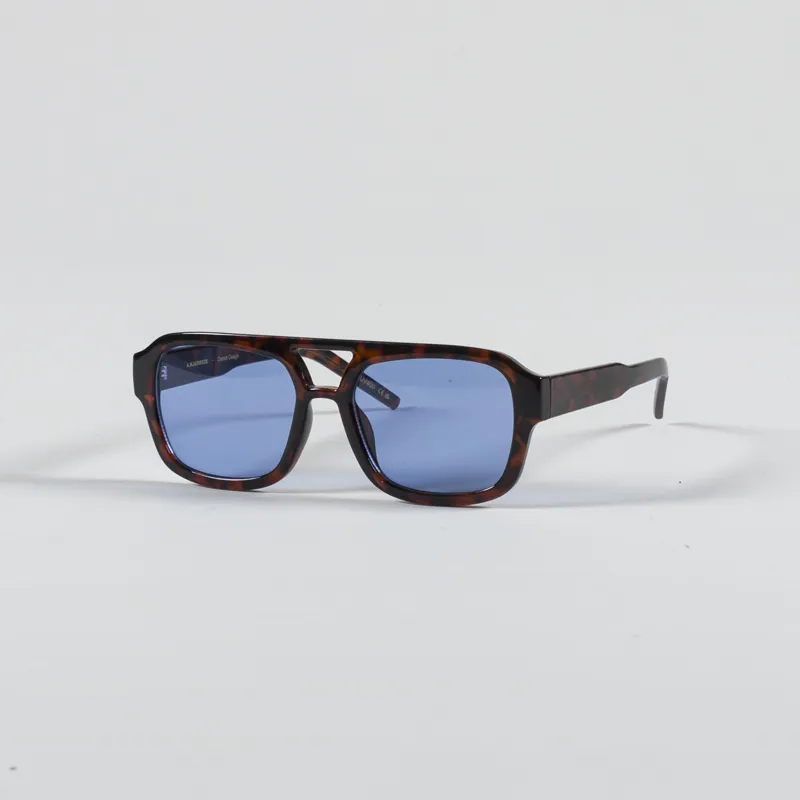 A.Kjaerbede Kaya Sunglasses Demi Tortoise Blue