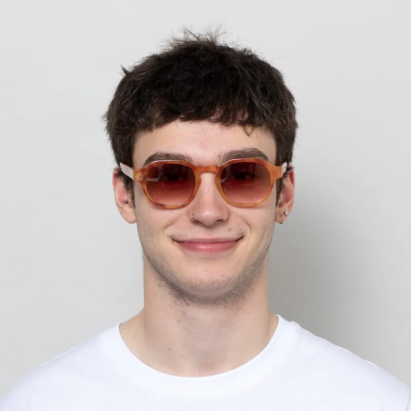 A.Kjaerbede Zan Sunglasses Burnt Amber-2