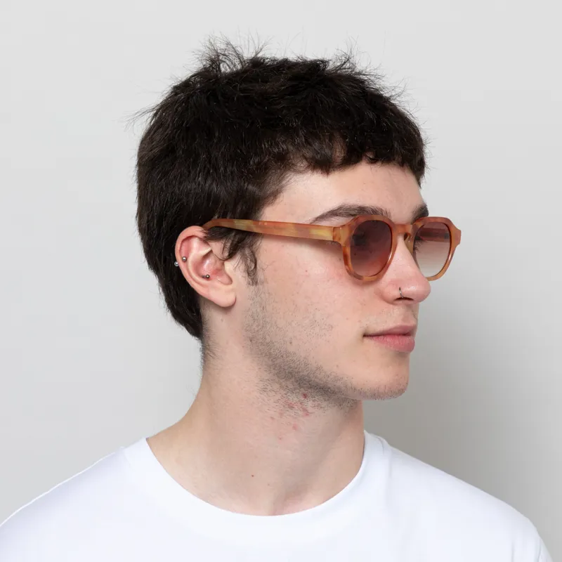 A.Kjaerbede Zan Sunglasses Burnt Amber-3