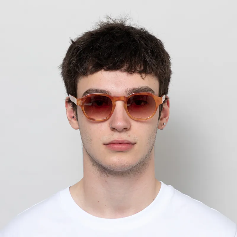 A.Kjaerbede Zan Sunglasses Burnt Amber-1