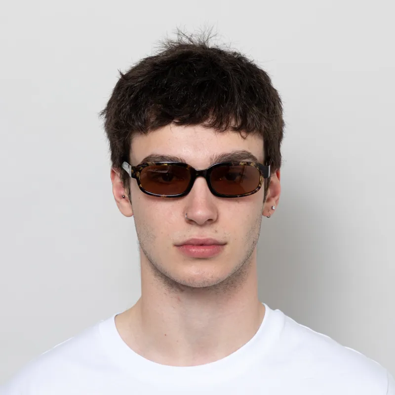 A.Kjaerbede Will Sunglasses Black Yellow Tortoise-1