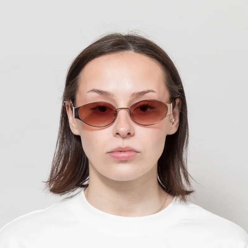 A.Kjaerbede Womens Bella Sunglasses Rosegold Havana-1