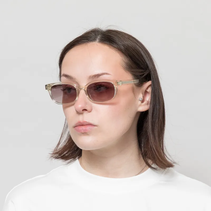 A.Kjaerbede Charlie Sunglasses Ecru Transparent-2