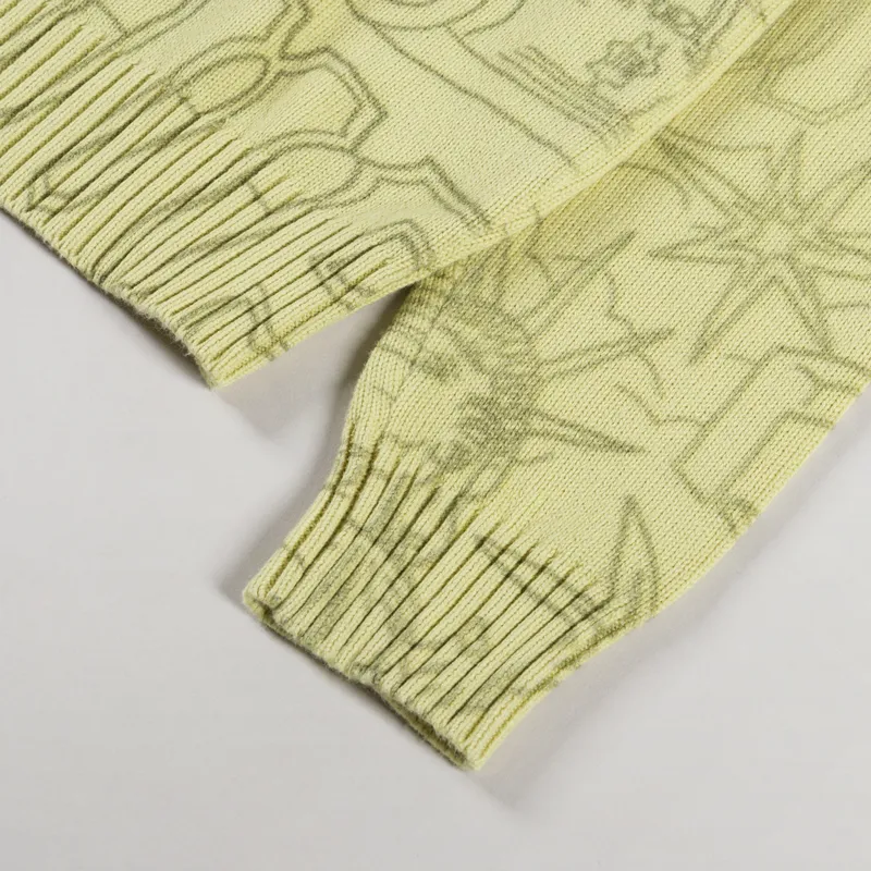Huf Forever Crewneck Sweater Pistachio-7