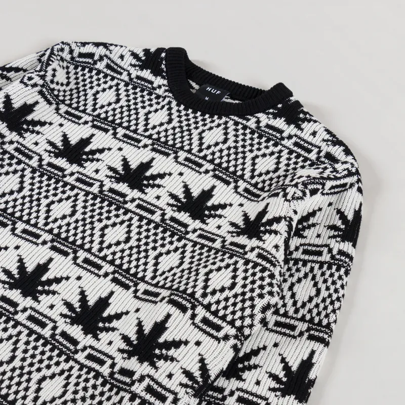 Huf Apres Crewneck Sweater Natural-2