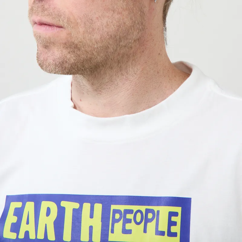Earth People Kaplan T Shirt White-3