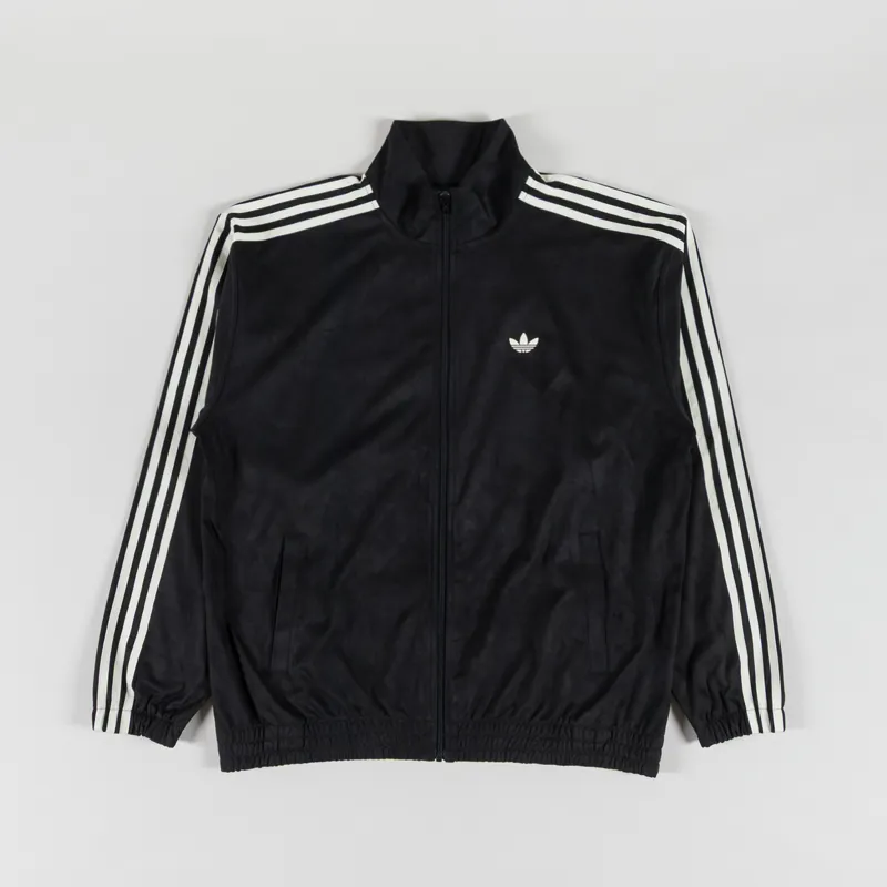 Adidas Skateboarding Vintage Superfire Track Top Black Cream White