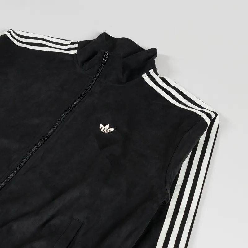 Adidas Skateboarding Vintage Superfire Track Top Black Cream White-2