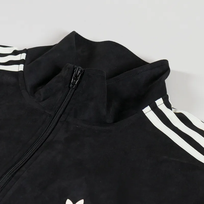 Adidas Skateboarding Vintage Superfire Track Top Black Cream White-4