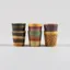 HKLIVING 70s Ceramics Coffee Mugs Valley 6 Pack