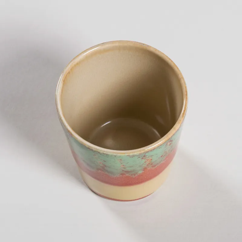 HKLIVING 70s Ceramics Coffee Mugs Valley 6 Pack-10