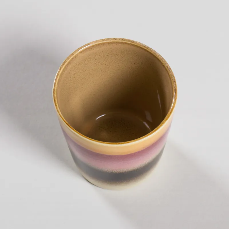 HKLIVING 70s Ceramics Coffee Mugs Valley 6 Pack-11