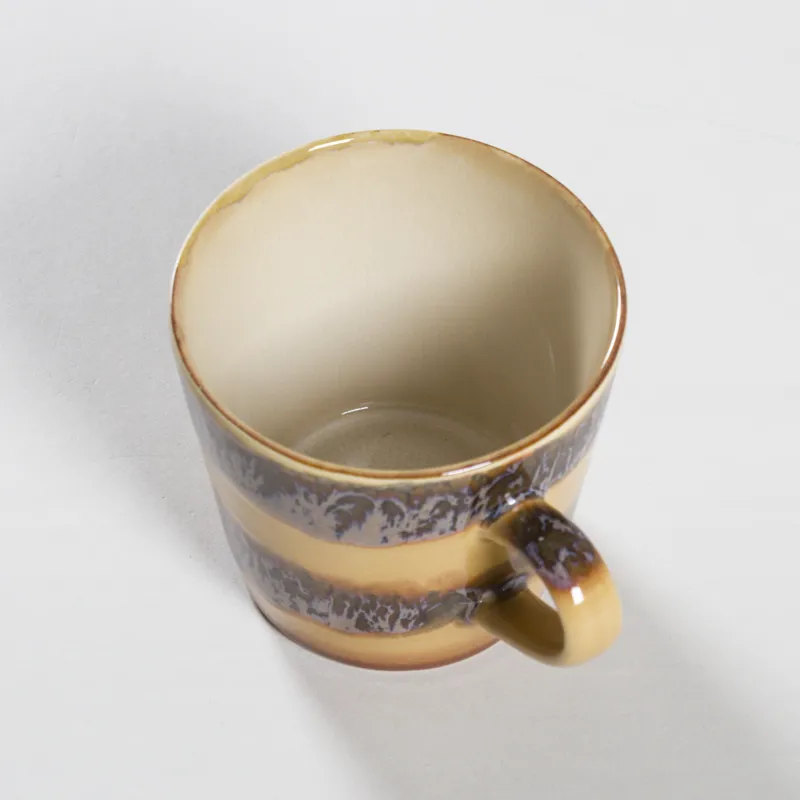 HKLIVING 70s Ceramics Cappuccino Mugs Vista 4 Pack-5