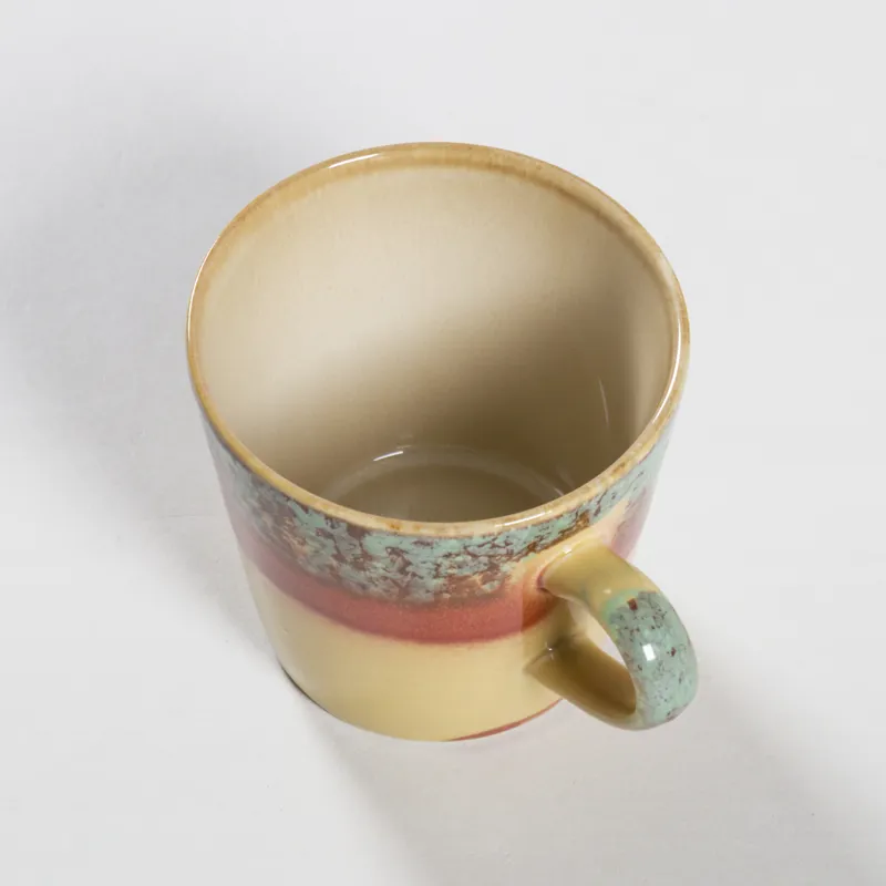 HKLIVING 70s Ceramics Cappuccino Mugs Vista 4 Pack-7