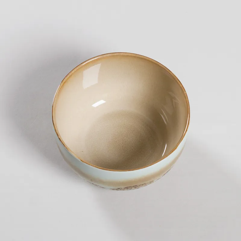 HKLIVING 70s Ceramics Noodle Bowls Seabreeze 4 Pack-5