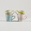 HKLIVING 70s Ceramics Americano Mugs Rococo 4 Pack