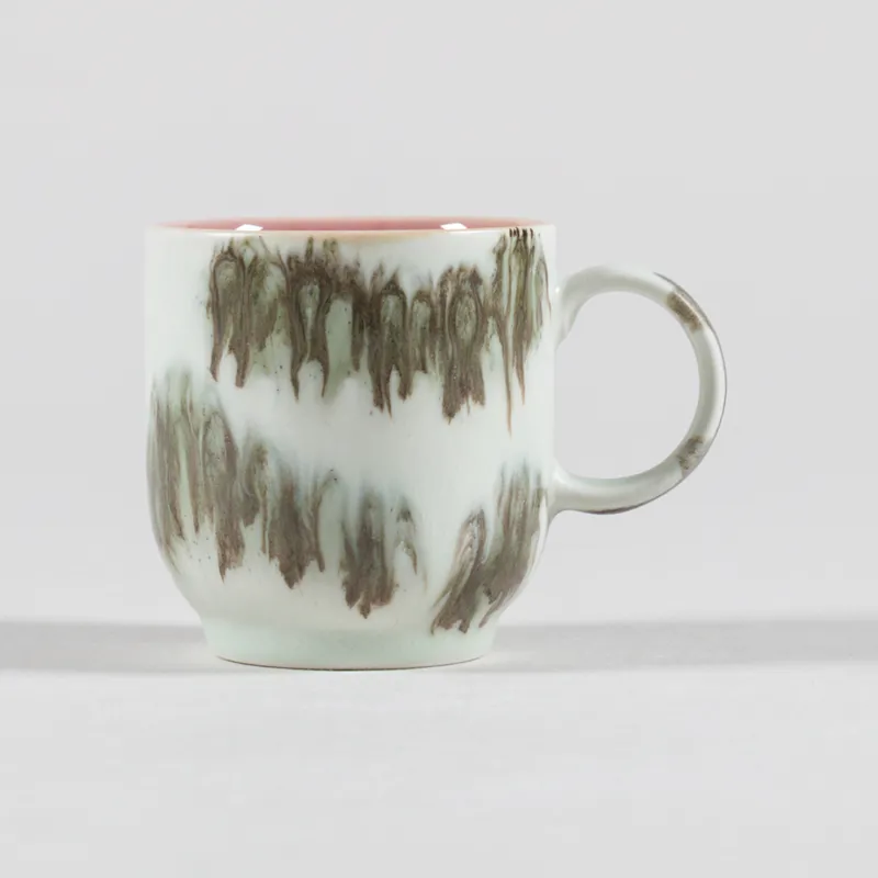 HKLIVING 70s Ceramics Cafe Mugs Abstract 4 Pack-4