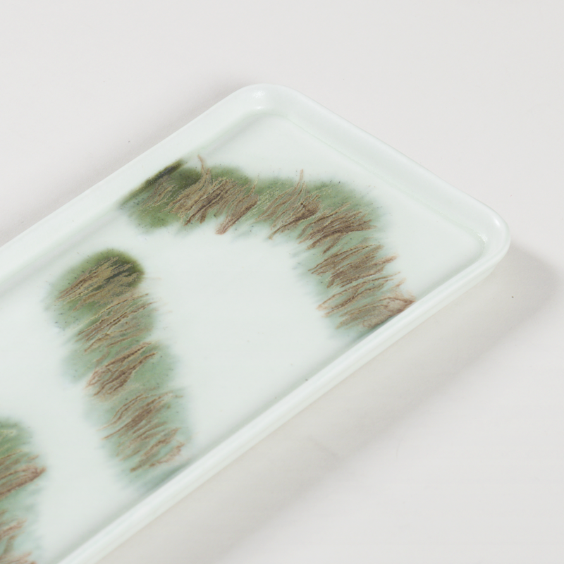 HKLIVING 70s Ceramics Cake Tray Tide-2