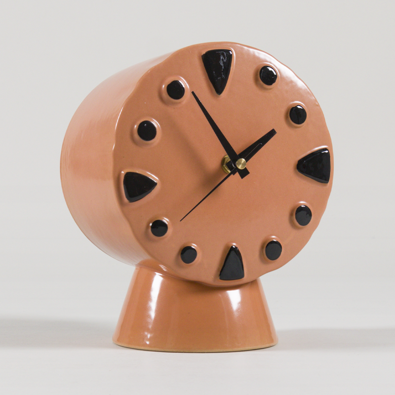 HKLIVING Retro Ceramic Clock Peach