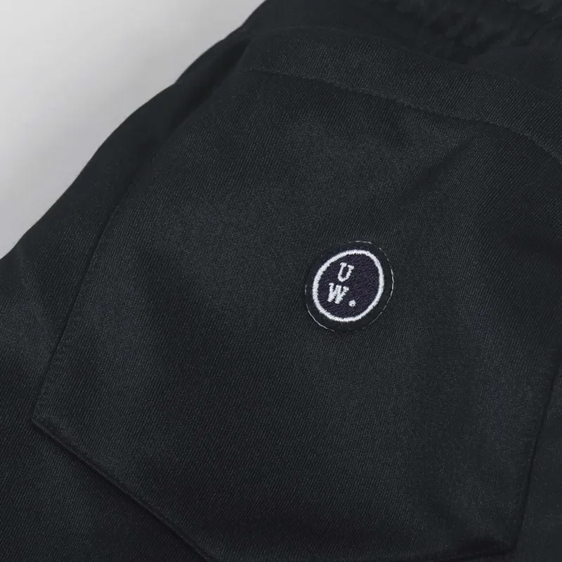 Universal Works K Track Pant Black Recycled Tricot-8