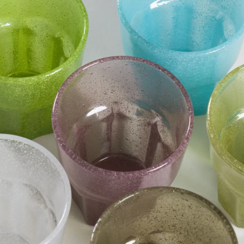 HKLIVING Mineral Water Glasses Multi 6 Pack-4