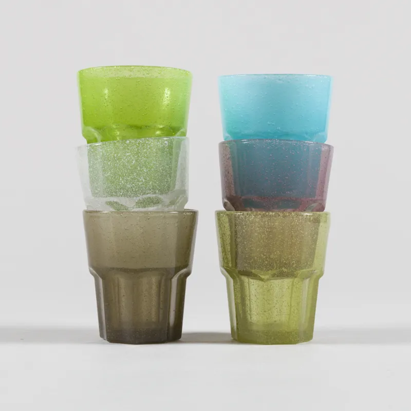 HKLIVING Mineral Water Glasses Multi 6 Pack-1