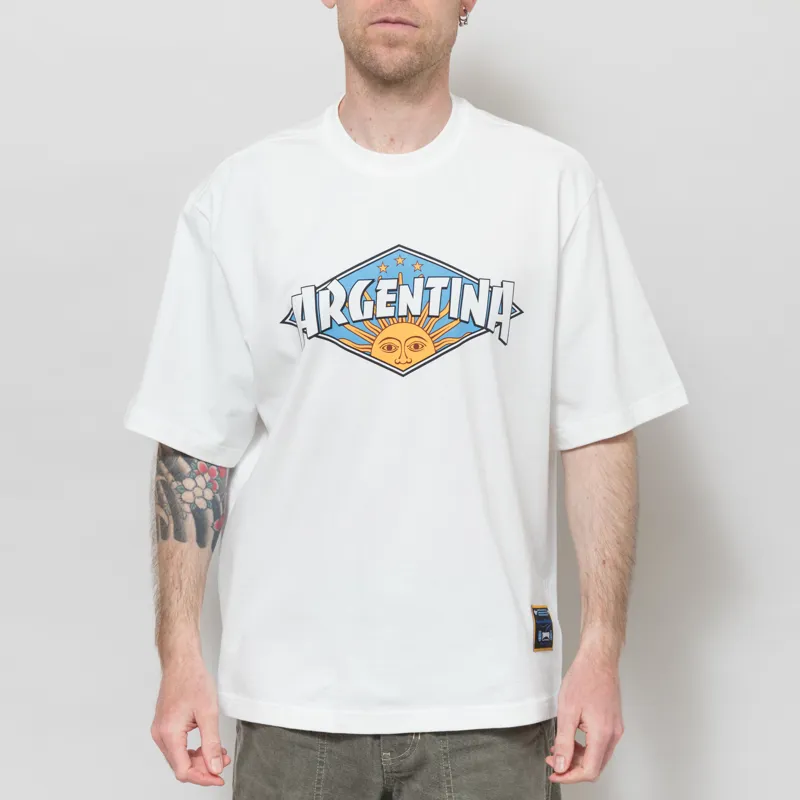 Adidas x Thrasher x Argentina T Shirt White