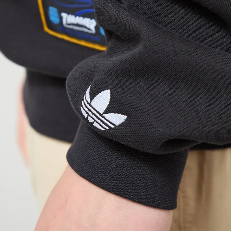 Adidas x Thrasher x Argentina Crew Black-7