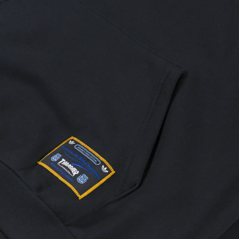 Adidas x Thrasher x Argentina Hoodie Black-8