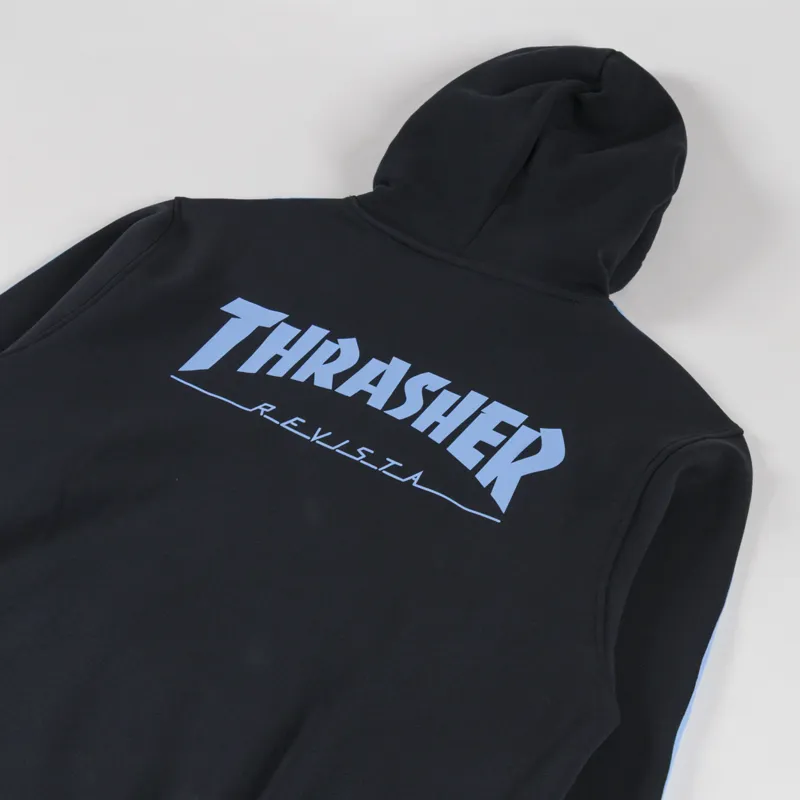 Adidas x Thrasher x Argentina Hoodie Black-3