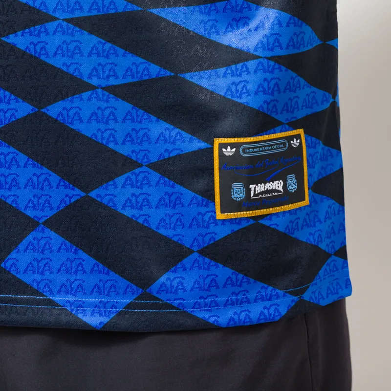 Adidas x Thrasher x Argentina Jersey Black Blue-10