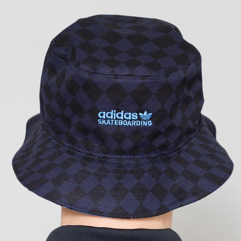 Adidas x Thrasher x Argentina Bucket Hat Navy Blue-8