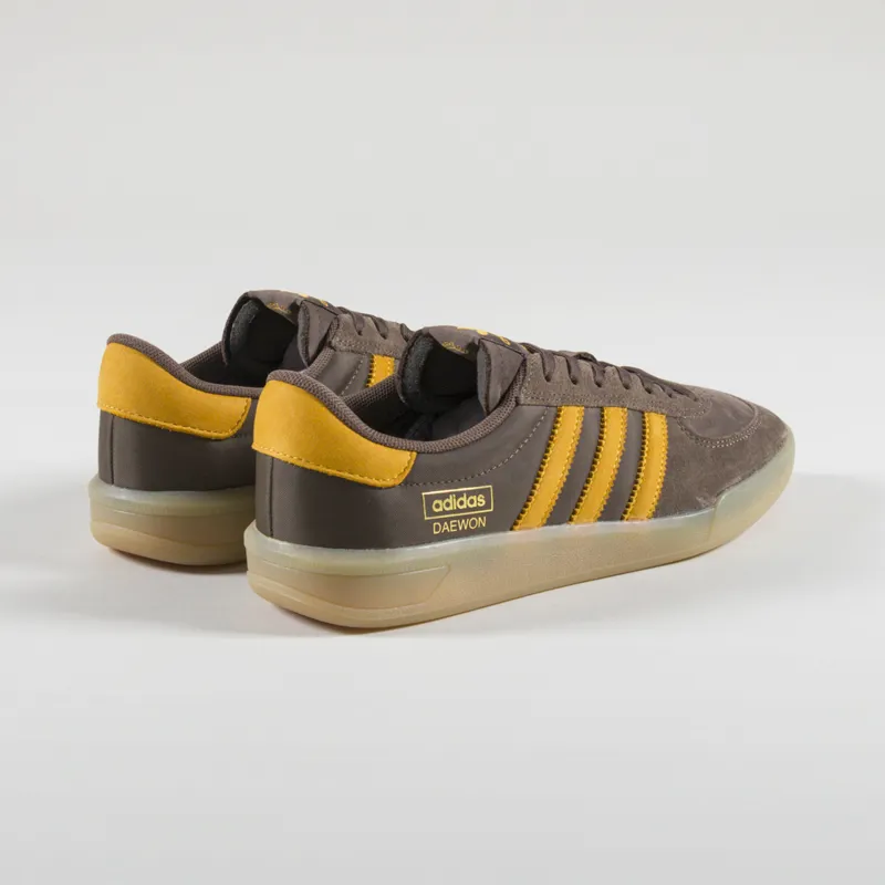 Adidas Skateboarding x Daewon Glenburn Shoes Earth Strata Crew Yellow Gum-1