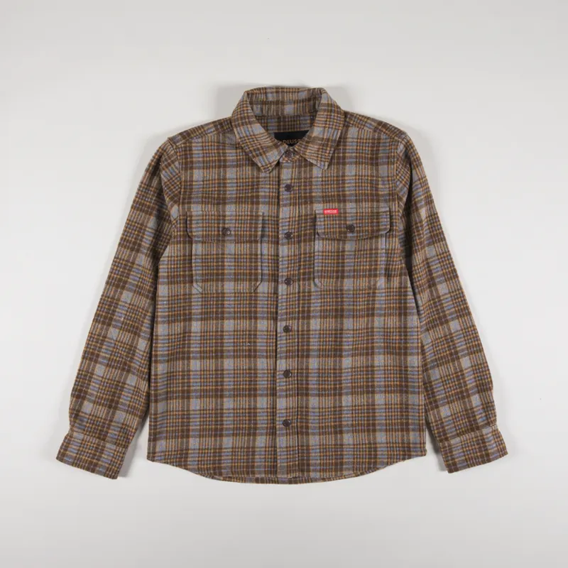 Deus Ex Machina Kalyn Check Shirt Brown