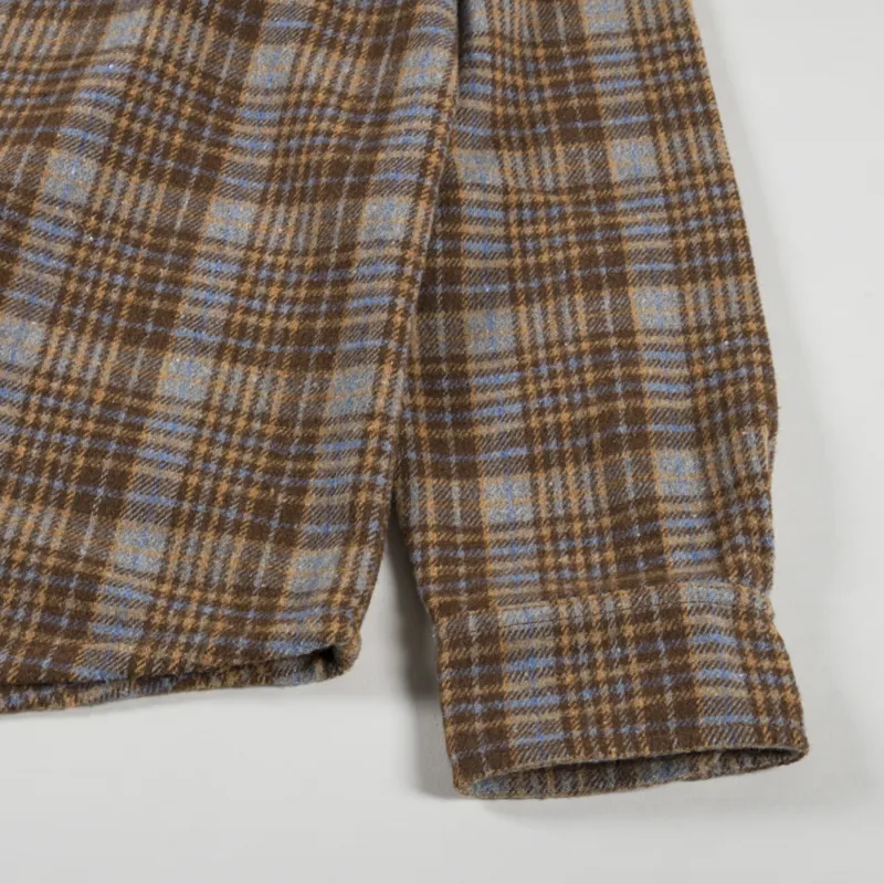 Deus Ex Machina Kalyn Check Shirt Brown-3