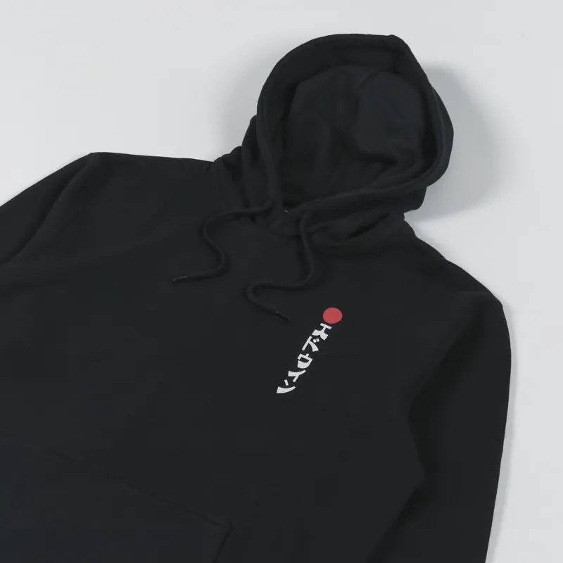 Edwin Kamifuji Hoodie Black-3