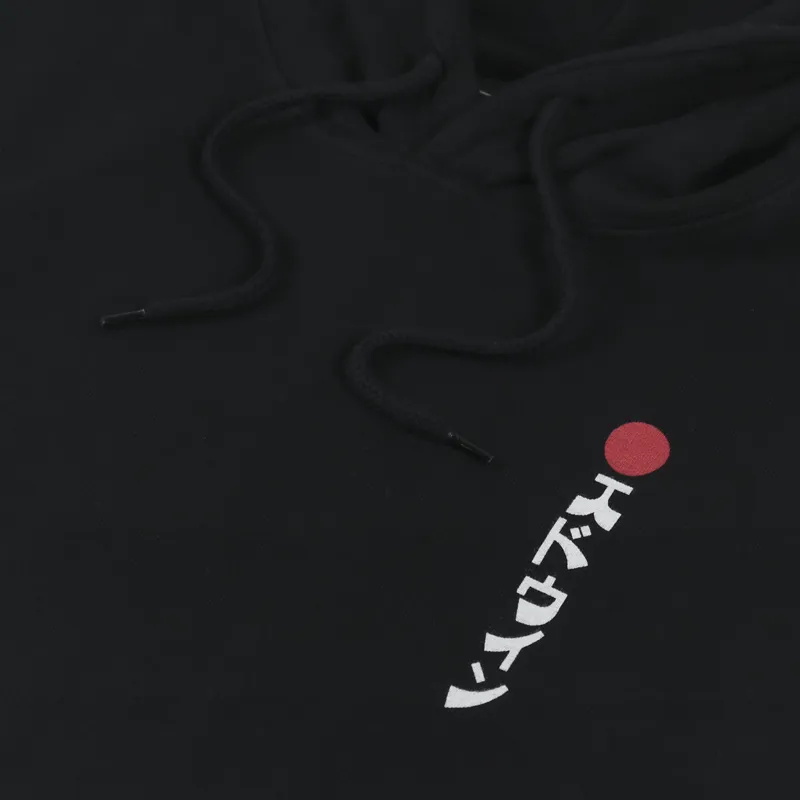 Edwin Kamifuji Hoodie Black-6