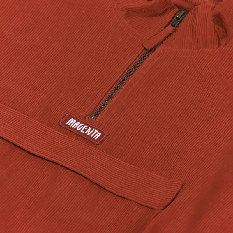 Magenta Kangoo Neck Zip Cord Auburn-5